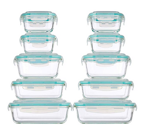 Glass Containers Set