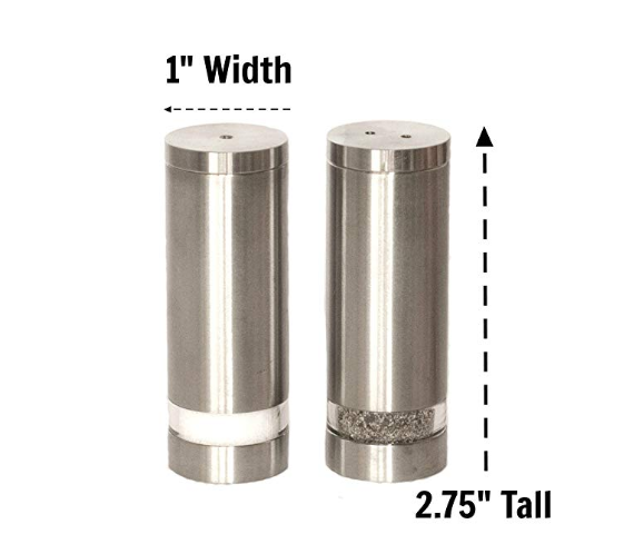 Stainless  Pepper Shakers